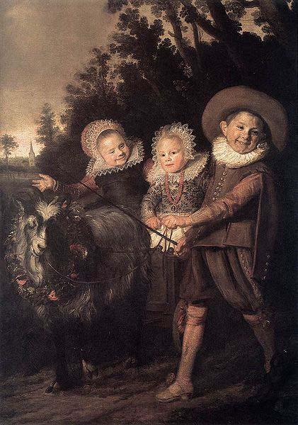 Frans Hals Group of Children WGA oil painting image